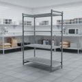 Composite 4 Tier Shelving Unit 1830mm for Versatile Storage