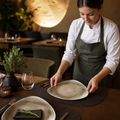 Plates 254mm Porcelain for Restaurants & Cafés (Pack of 12)