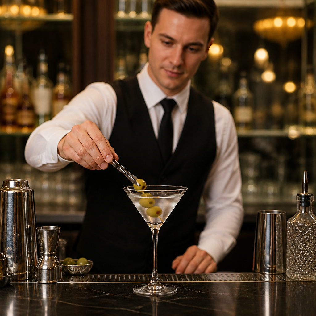 Crystal Martini Glass 275ml for Elegant Bar Service (Pack of 6)