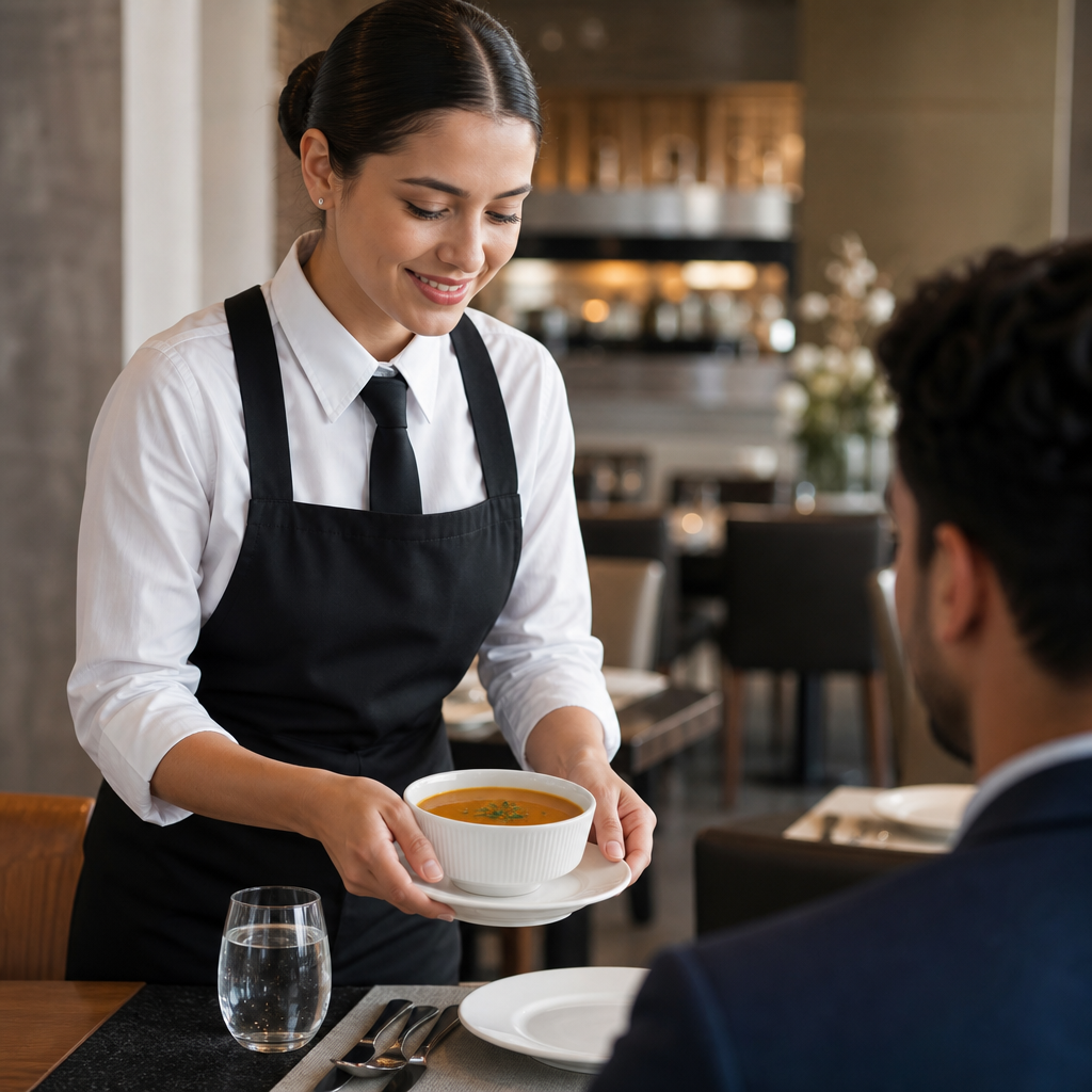 White Super Vitrified Ceramic Soup Bowls 0.4L for Catering & Hospitality