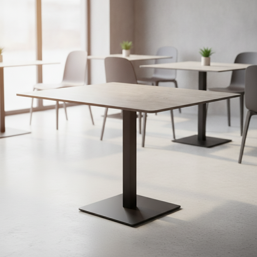 Laminate Rectangular Table Top 1190x690mm for Hospitality