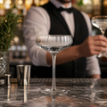 Handmade Glass Coupe Glasses 260ml for Bars & Restaurants (Pack of 24)