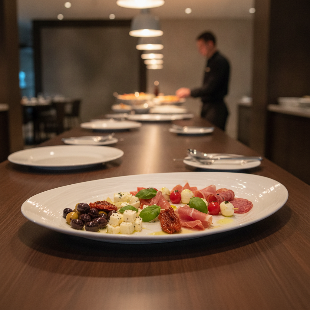 Melamine Oval Platter 400mm for Buffets & Sharing