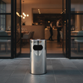 Stainless Steel Cigarette Bin 30L for Outdoor Use