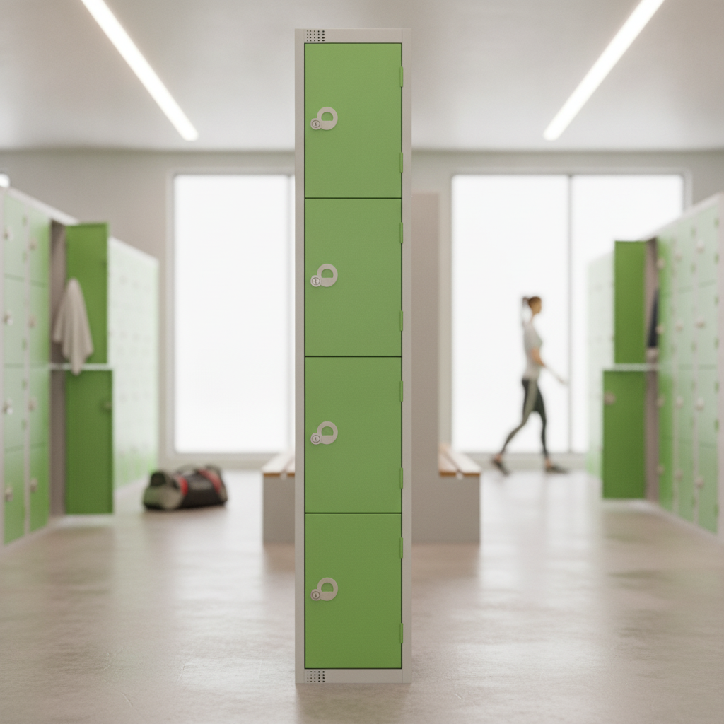 Powder Coated Steel Lockers 300mm Deep for Secure Storage