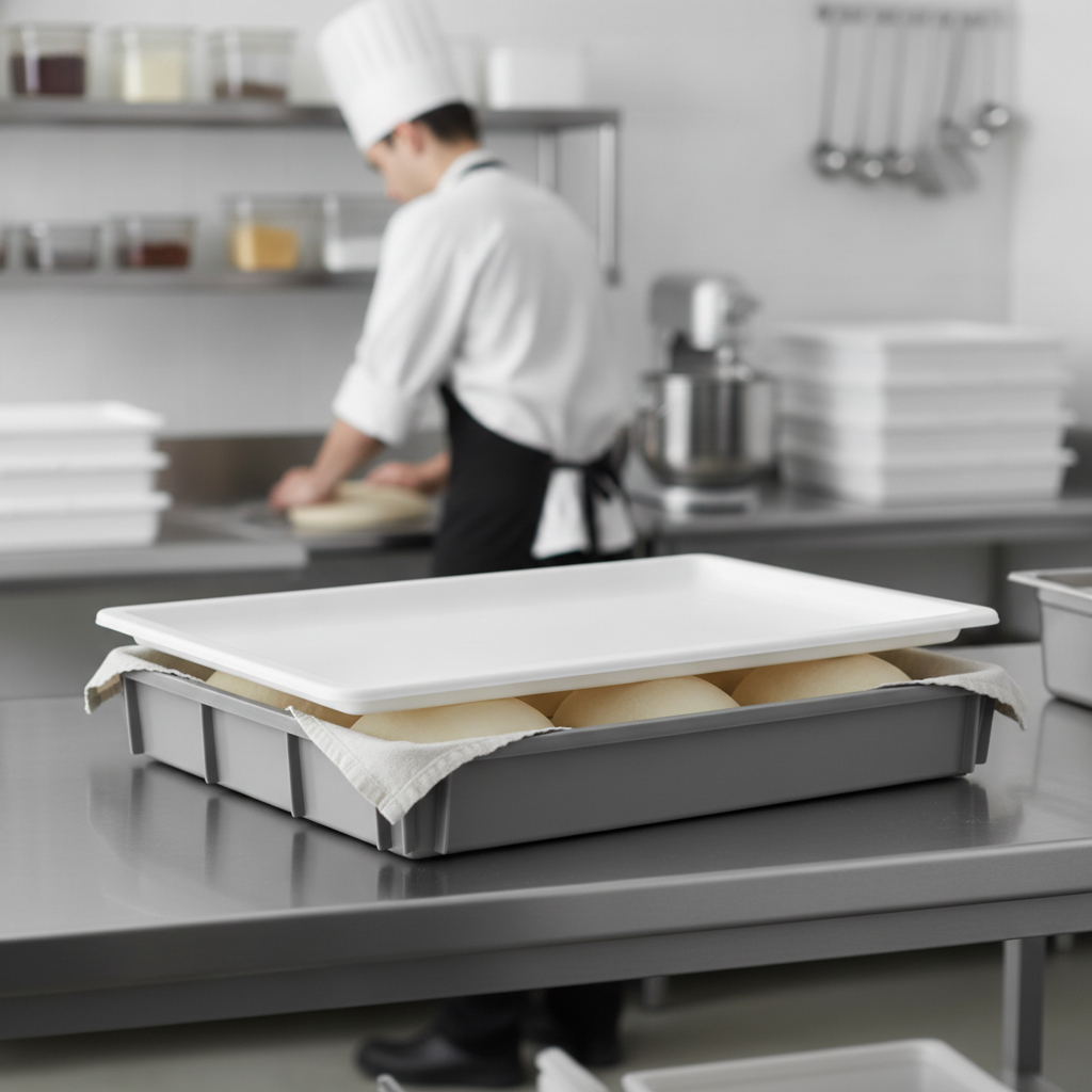 Polypropylene Pizza Dough Box Lid for Food Storage