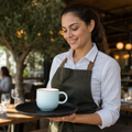 Mugs Blue 340ml Duck Egg Blue Ceramic for Hospitality (Pack of 12)