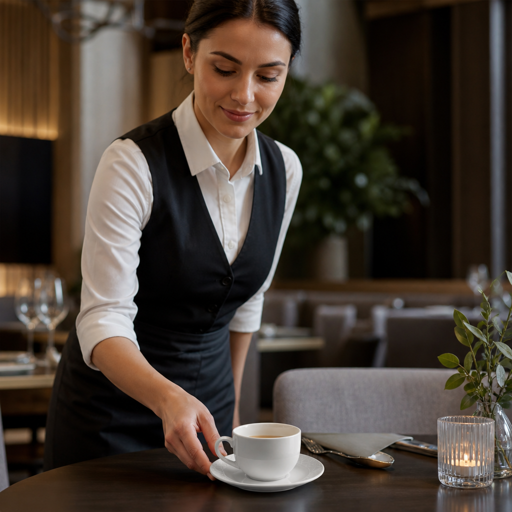 Saucers 127mm Fine China for Contemporary Dining (Pack of 12)