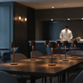 Iron Mini Cordless Table Lamps 260mm for Smaller Venues (Pack of 6)
