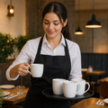 Mugs 250ml White Porcelain for Everyday Use (Pack of 12)