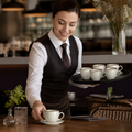Vitrified Espresso Cups 90ml China for Coffee Service (Pack of 6)