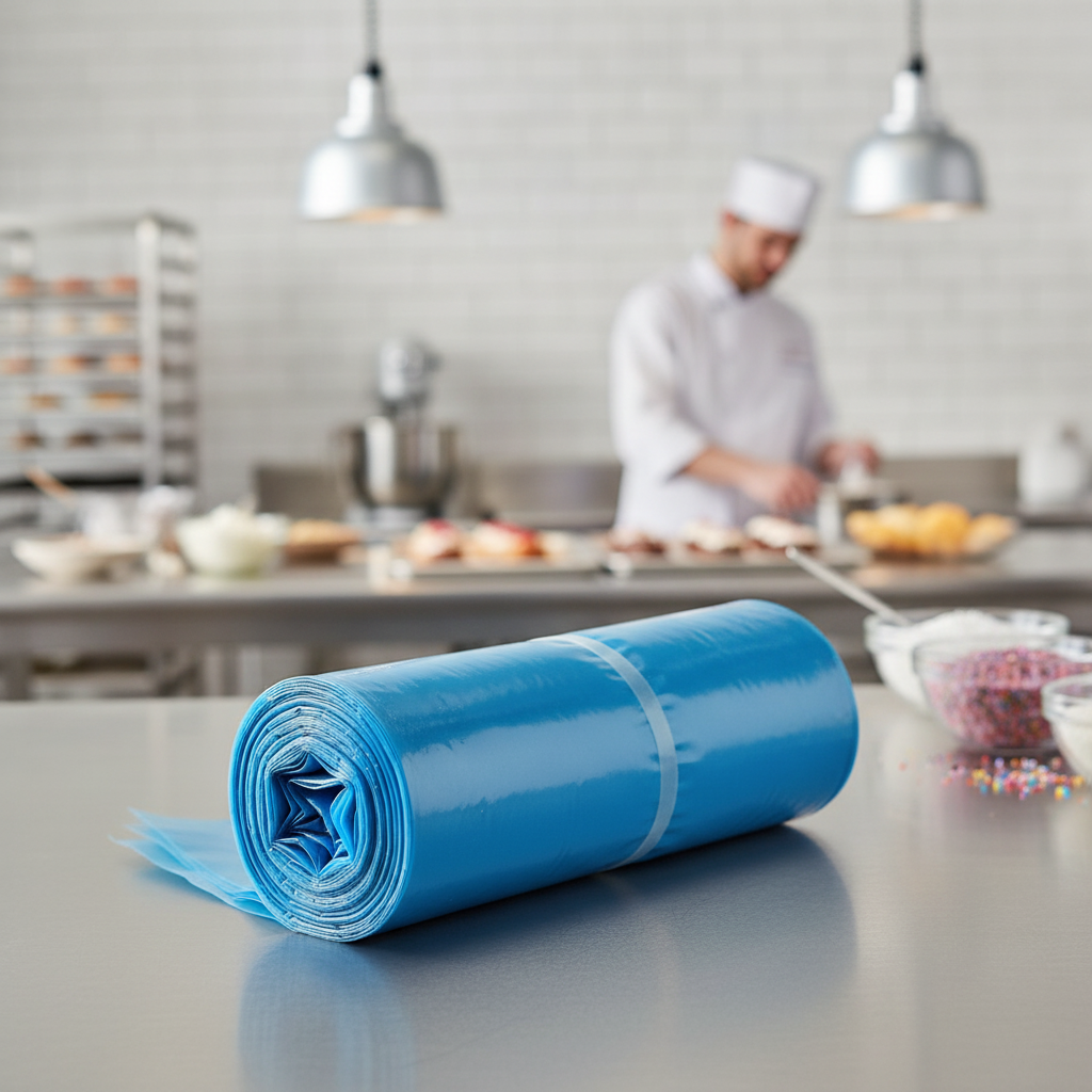 Polyethylene Disposable Piping Bags 510x460mm for Bakeries (Pack of 100)