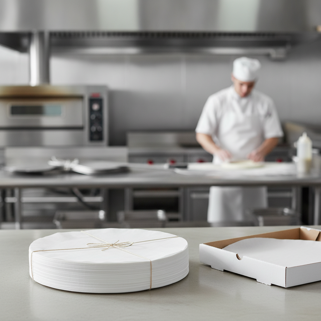 Paper Pizza Box Liners 14" for Takeaway Service (Pack of 200)