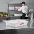 High-Density Polyethylene Food Storage Tray for Commercial Kitchens (Various Sizes)