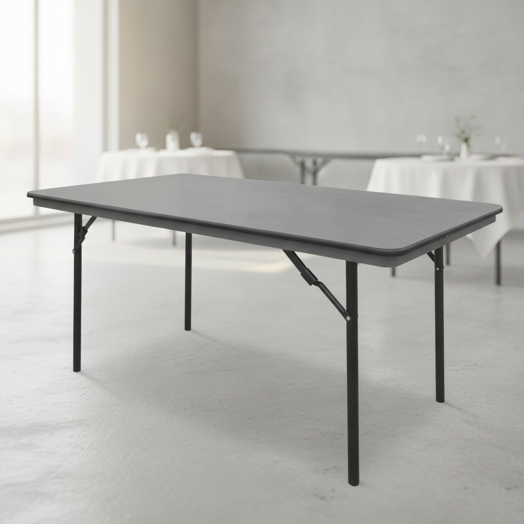 ABS Rectangular Folding Table 5ft for Indoor Use
