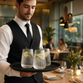 Lead-Free Crystal Glass Cooler Glasses 510ml for Drinks Service (Pack of 24)