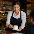 Can Cups 340ml Porcelain for Casual Dining (Pack of 12)
