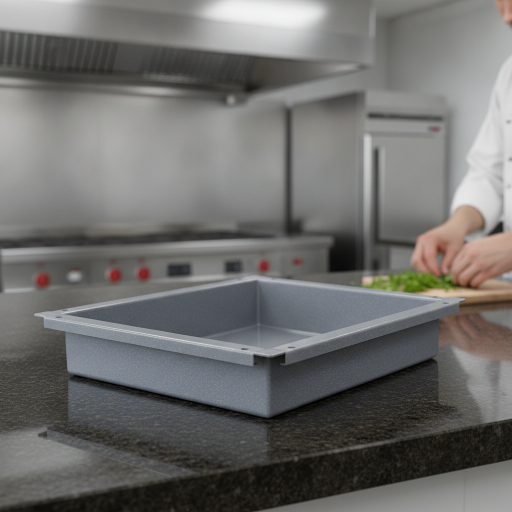 Granite 1/2 GN Tray 60mm Deep for Commercial Use