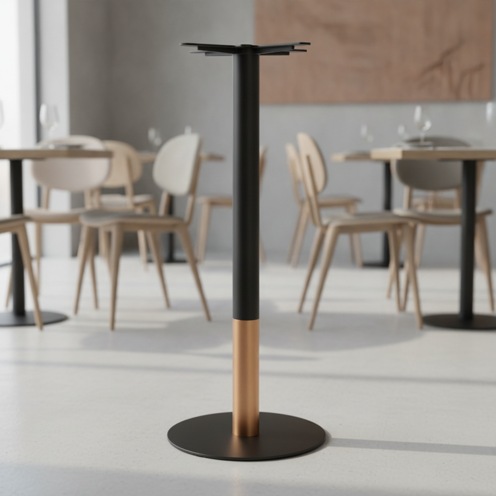 Metal Round Table Base 1080mm for Indoor Use