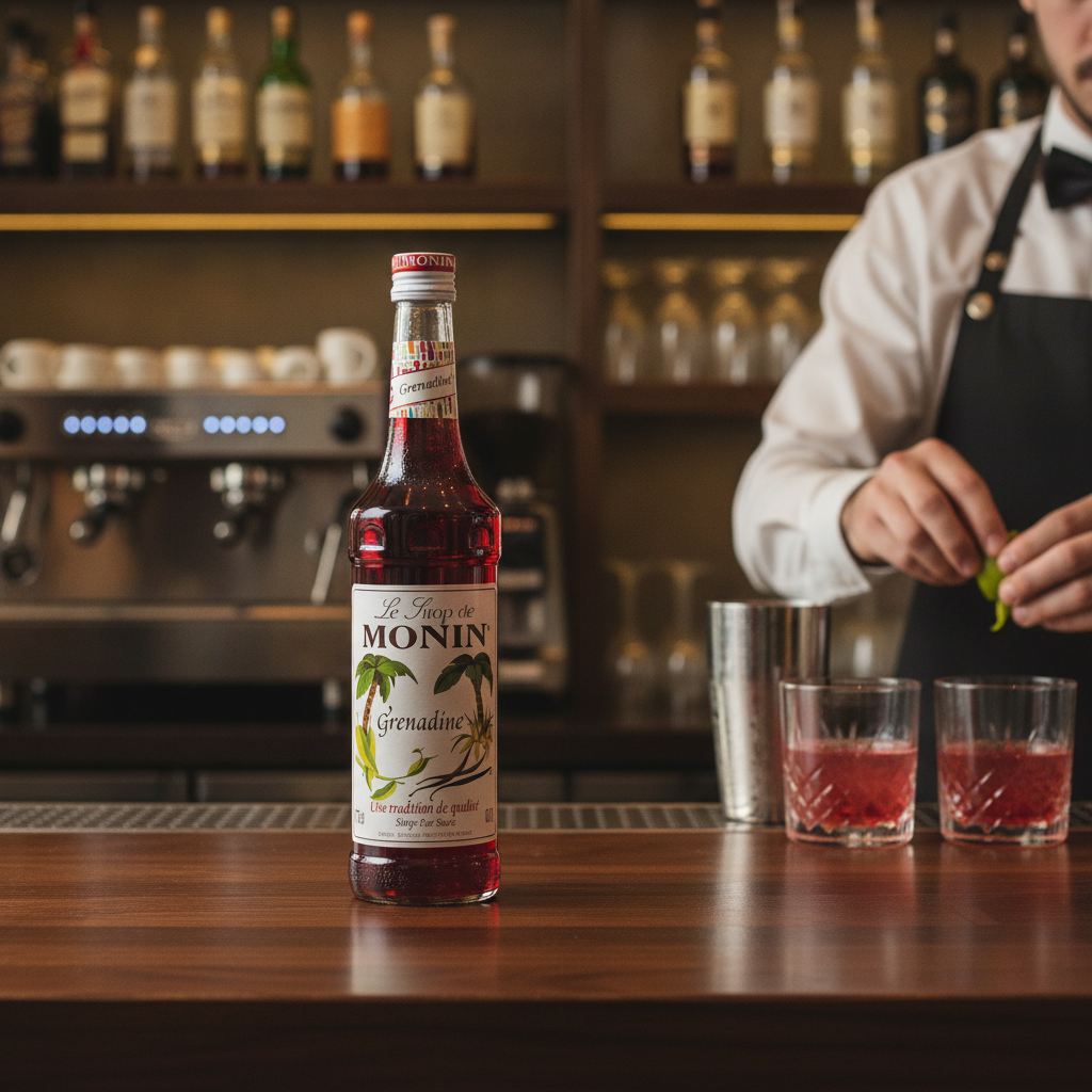 Grenadine Syrup 700ml for Cocktails & Beverages