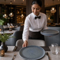 Coupe Plates 285mm Vitrified Ceramic for Hospitality (Pack of 12)