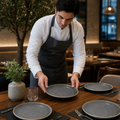 Coupe Plates 273mm Vitrified Stoneware for Dining (Pack of 6)