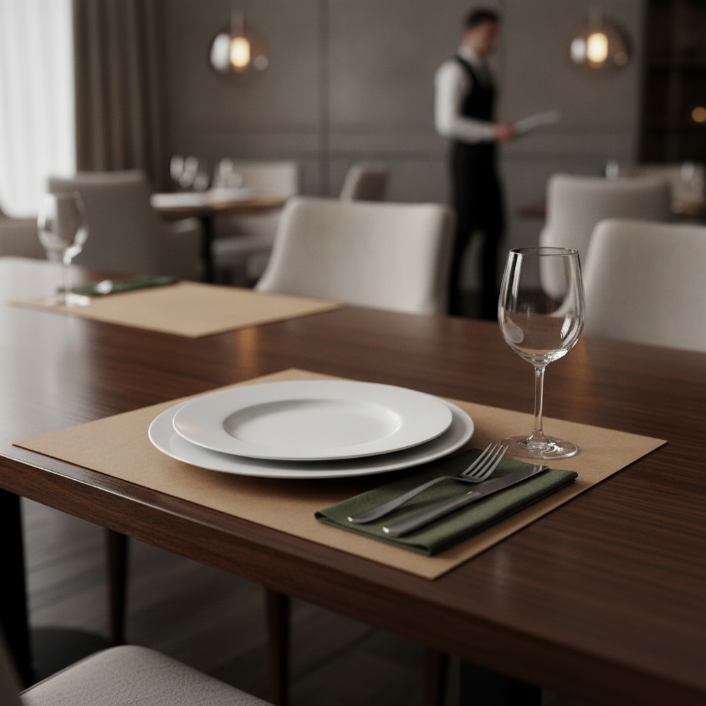 Recycled Paper Tablemat 430x300mm for Dining Settings (Pack of 250)