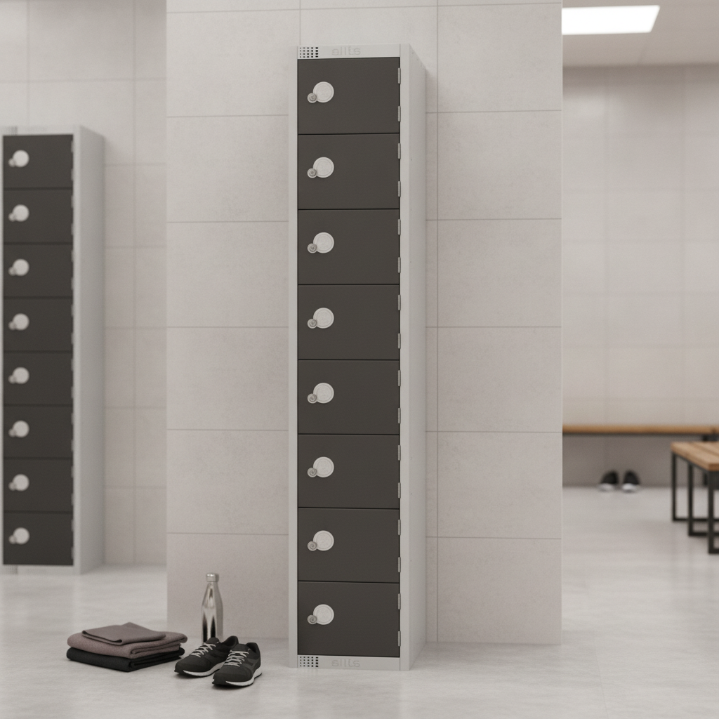 Powder Coated Steel Lockers 300mm Deep for Secure Storage