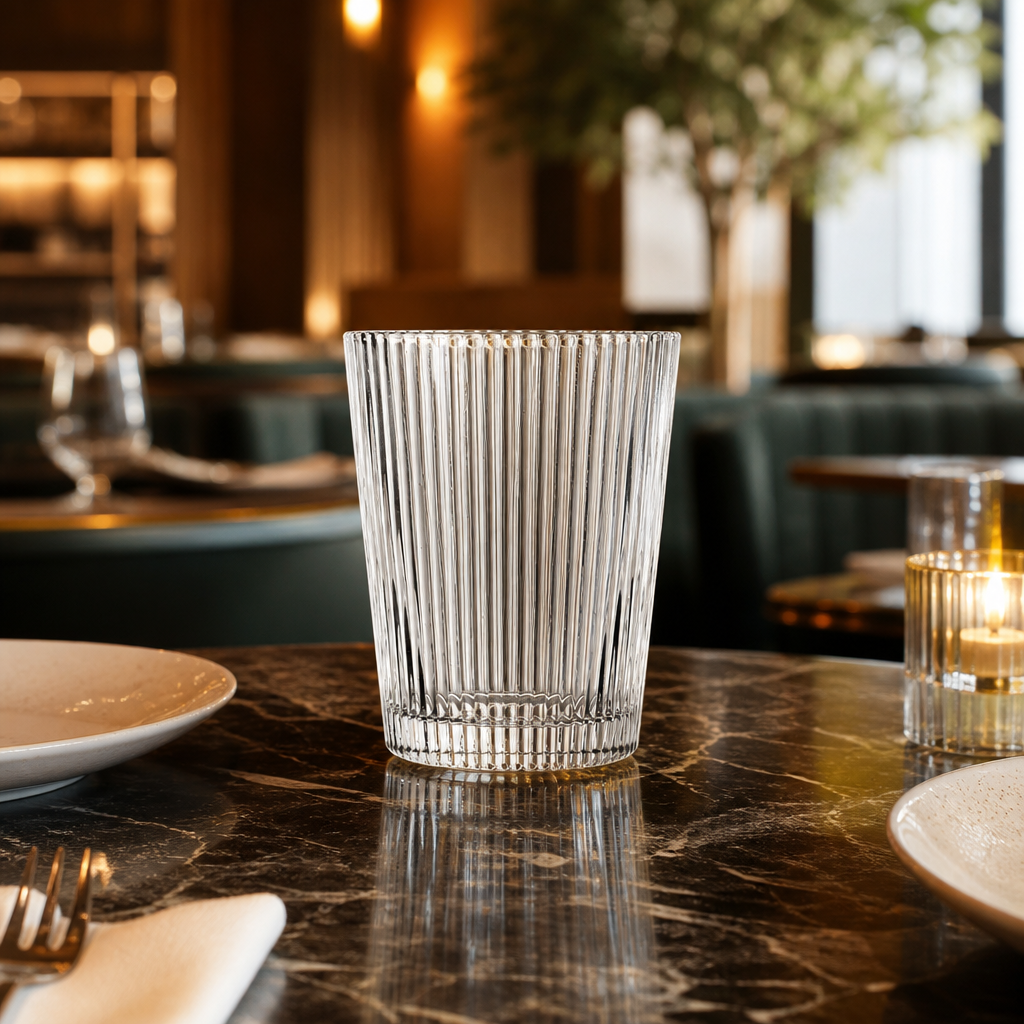 Soda Lime Hi Ball Tumblers 250ml for Bars & Restaurants (Pack of 6)