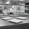 Recycled PET White GN 1/2 Tray 325x265mm for Buffets