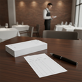Paper Carbonless Triplicate Waiter Pad for Efficient Order Taking (Pack of 50)