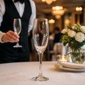 Glass Champagne Flutes 210ml for Celebrations (Pack of 24)