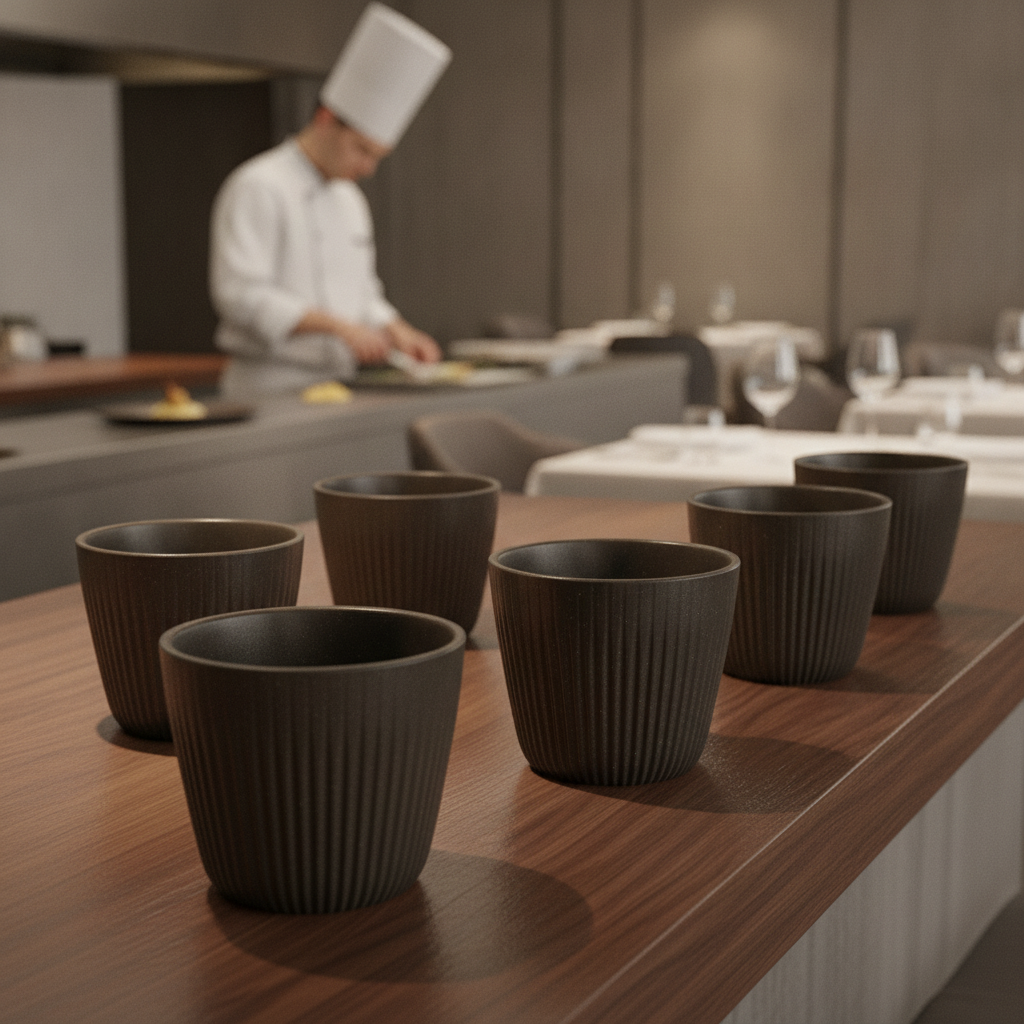 Melamine Brown Bowls 180ml for Catering & Hospitality (Pack of 6)