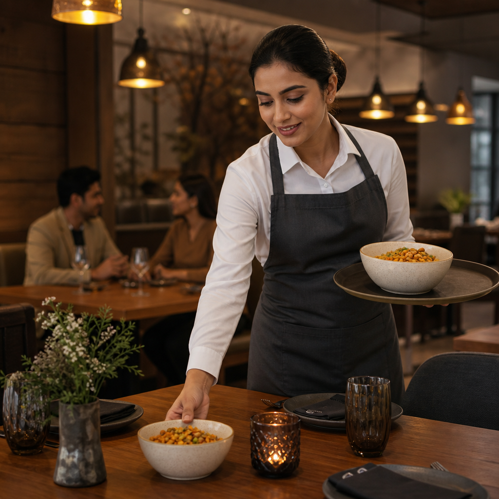 Snack Bowls 400ml Vitrified Ceramic for Hospitality Use (Pack of 12)