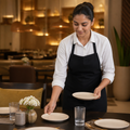 Vanilla Plates 170mm Vitrified Porcelain for Modern Dining (Pack of 6)