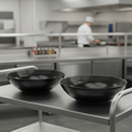 Melamine Buffet Bowls 4.5L Black for Catering & Hospitality (Pack of 2)