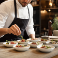 Shallow Bowls 200ml Porcelain for Serving Tapas (Pack of 12)