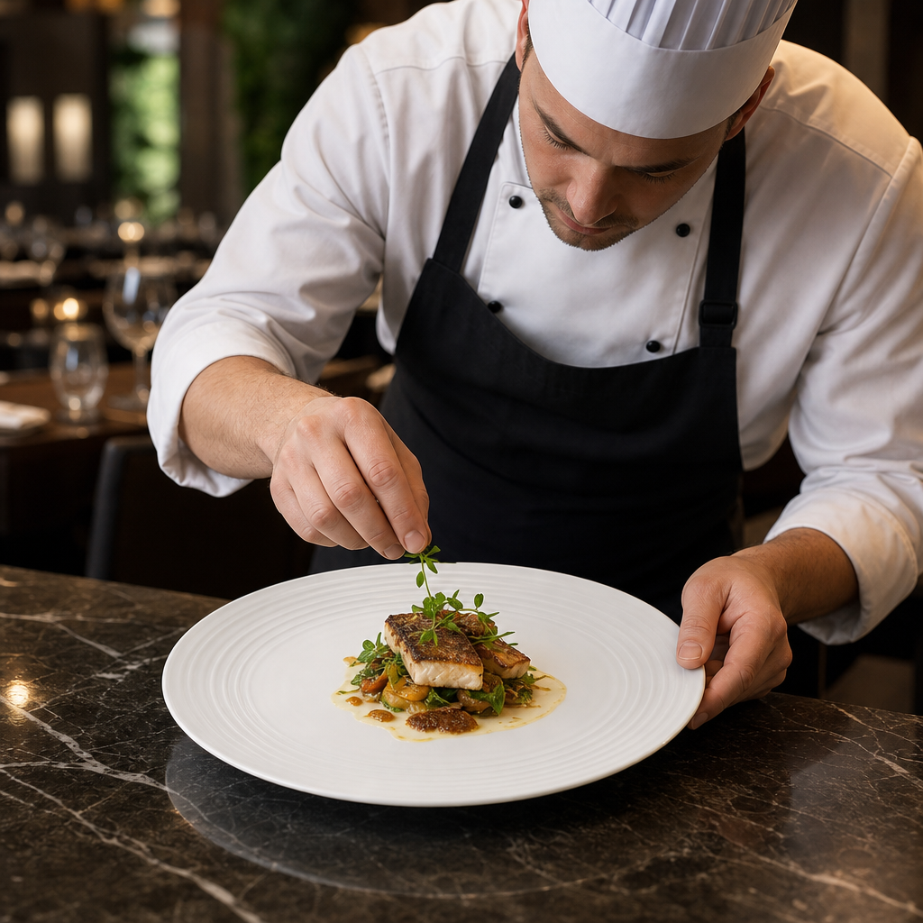 Alumina Coupe Plates 285mm Vitrified Ceramic for Fine Dining (Pack of 12)