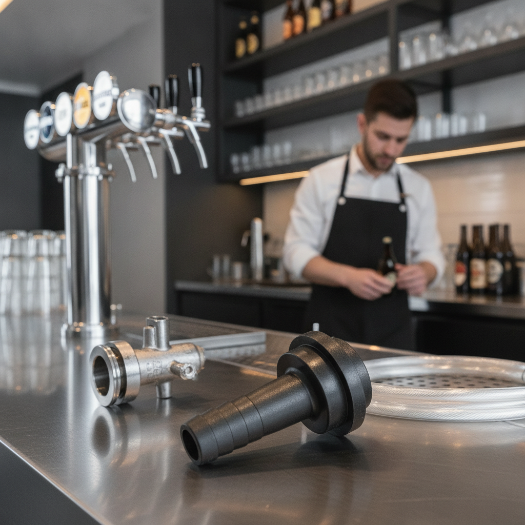 Plastic Hose Tail 12mm for Efficient Beer Dispensing