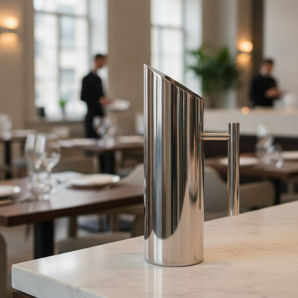 Stainless Steel Water Jug 1.4L for Modern Dining