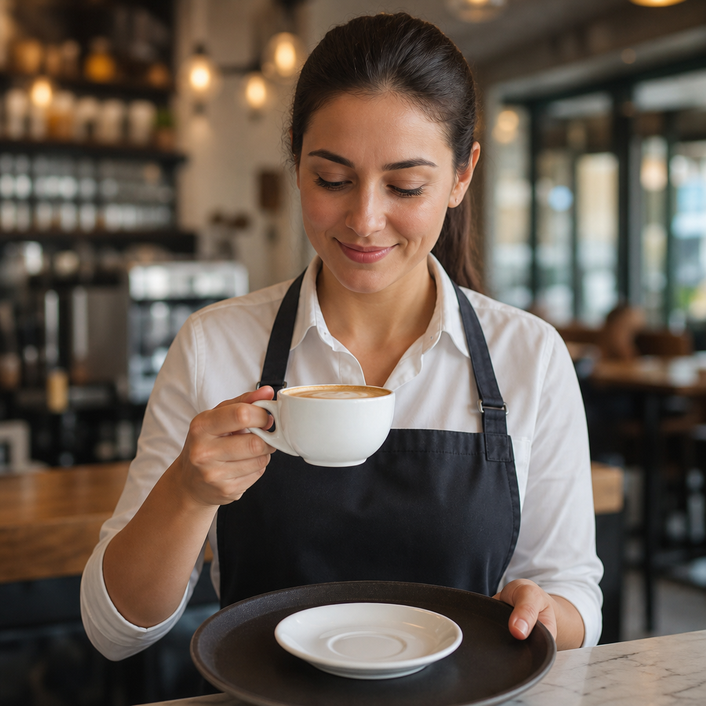 Porcelain Cappuccino Cups 284ml for Cafés & Hotels (Pack of 12)