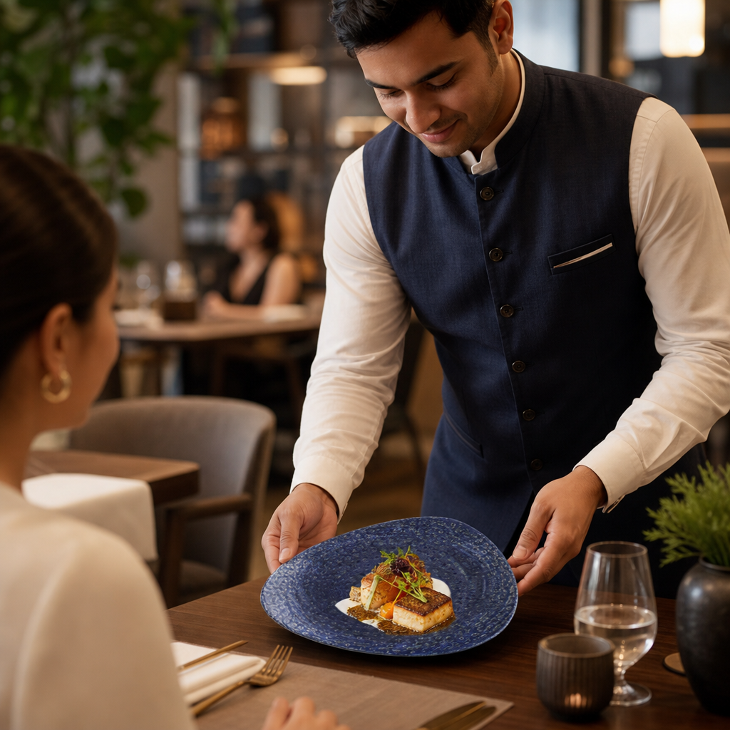 Plates 254mm Vitrified Ceramic for Hospitality (Pack of 12)