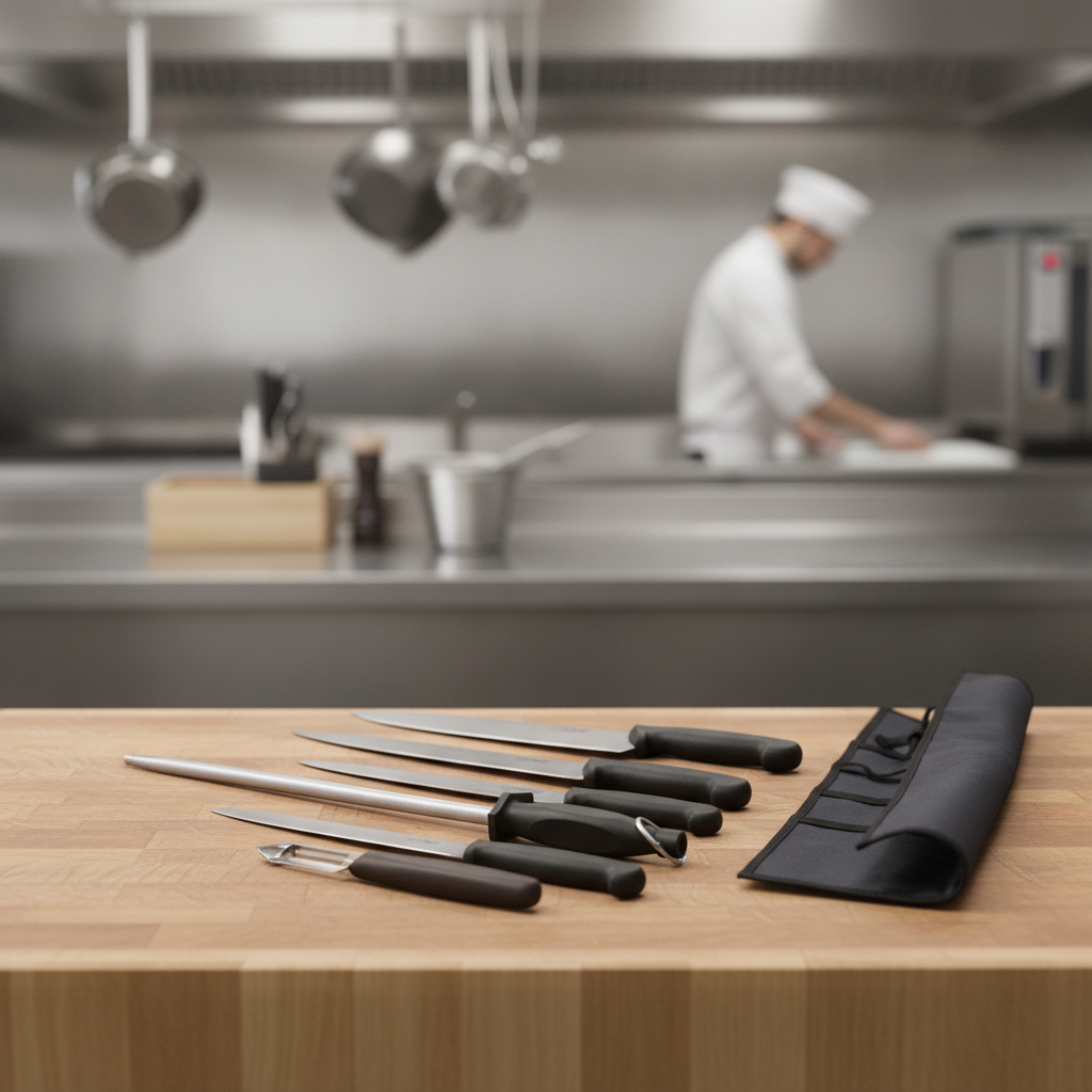 Stainless Steel Knife Starter Set for Professional Use