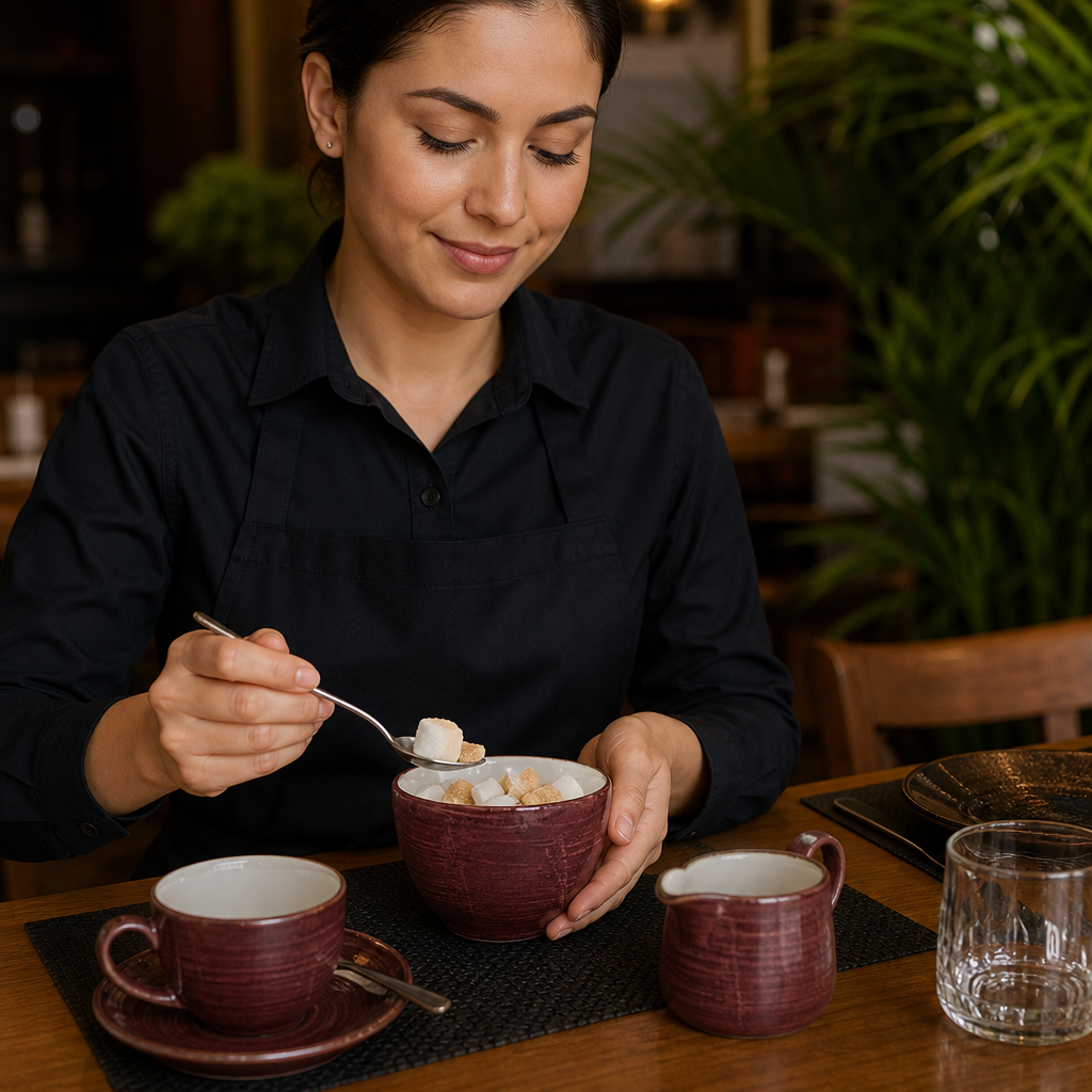 Sugar Bowl 227ml Vitrified Ceramic for Restaurants (Pack of 12)