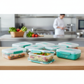 Polyethylene Microwave Rectangle Container 1.25L for Meal Prep (Pack of 6)