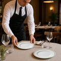 Plates 202mm China for Dining Experiences (Pack of 12)