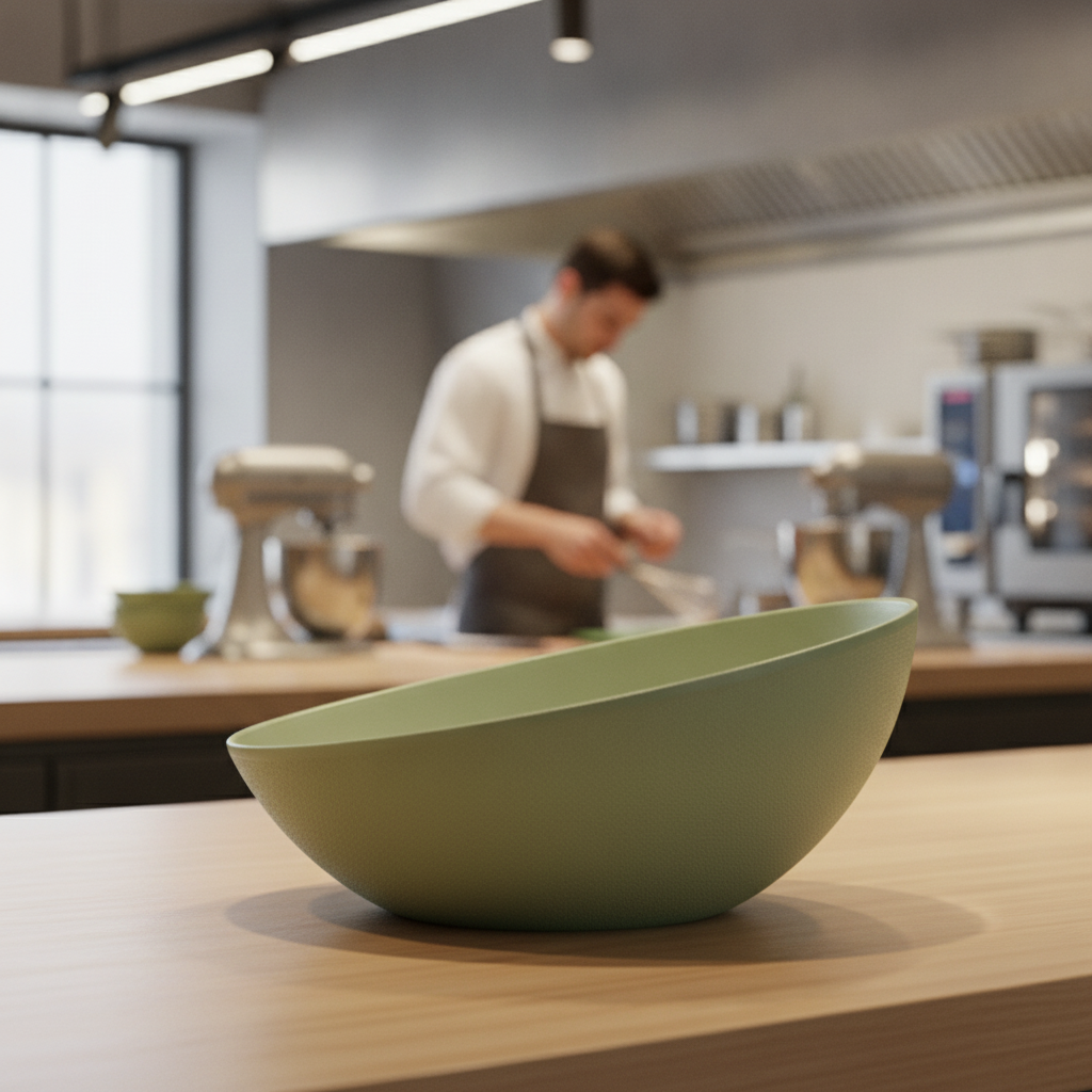 Cast Aluminium Green Bowl 1.9L for Culinary Creations