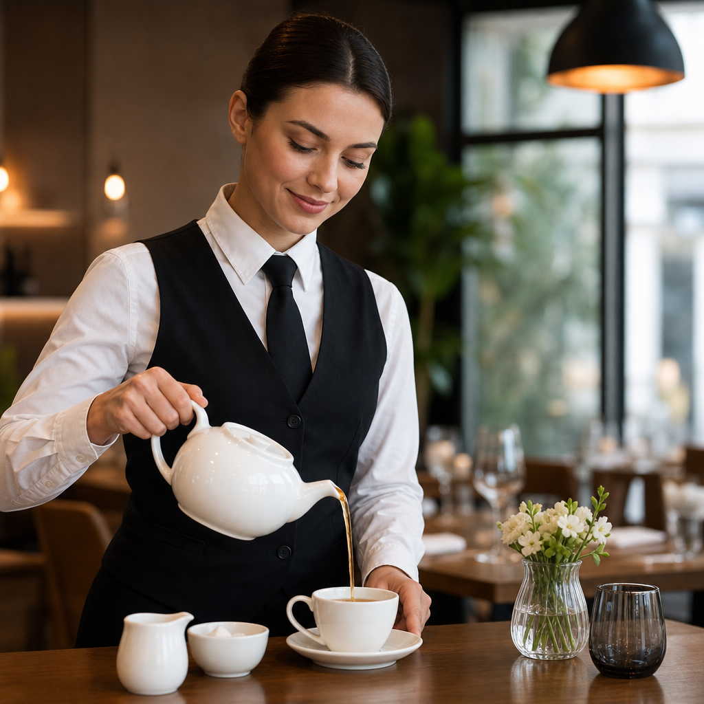 Porcelain Teapots 426ml for Catering & Hospitality (Pack of 4)