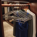 Heavy Duty Steel Chrome Hangers for Professional Use (Pack of 25)