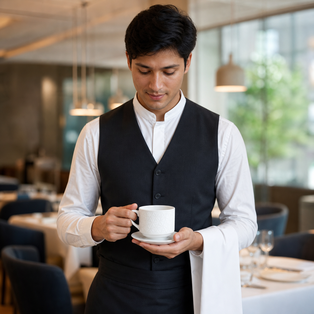Teacups 200ml Fine China for Contemporary Dining (Pack of 12)